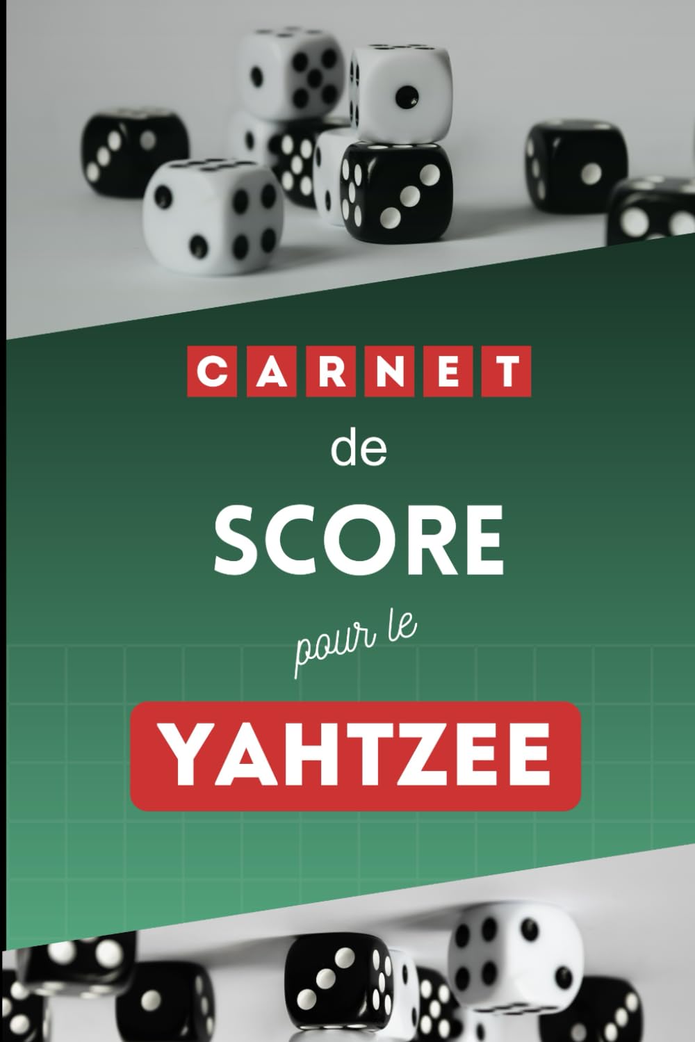 Couverture du Yahtzee Carnet de Score